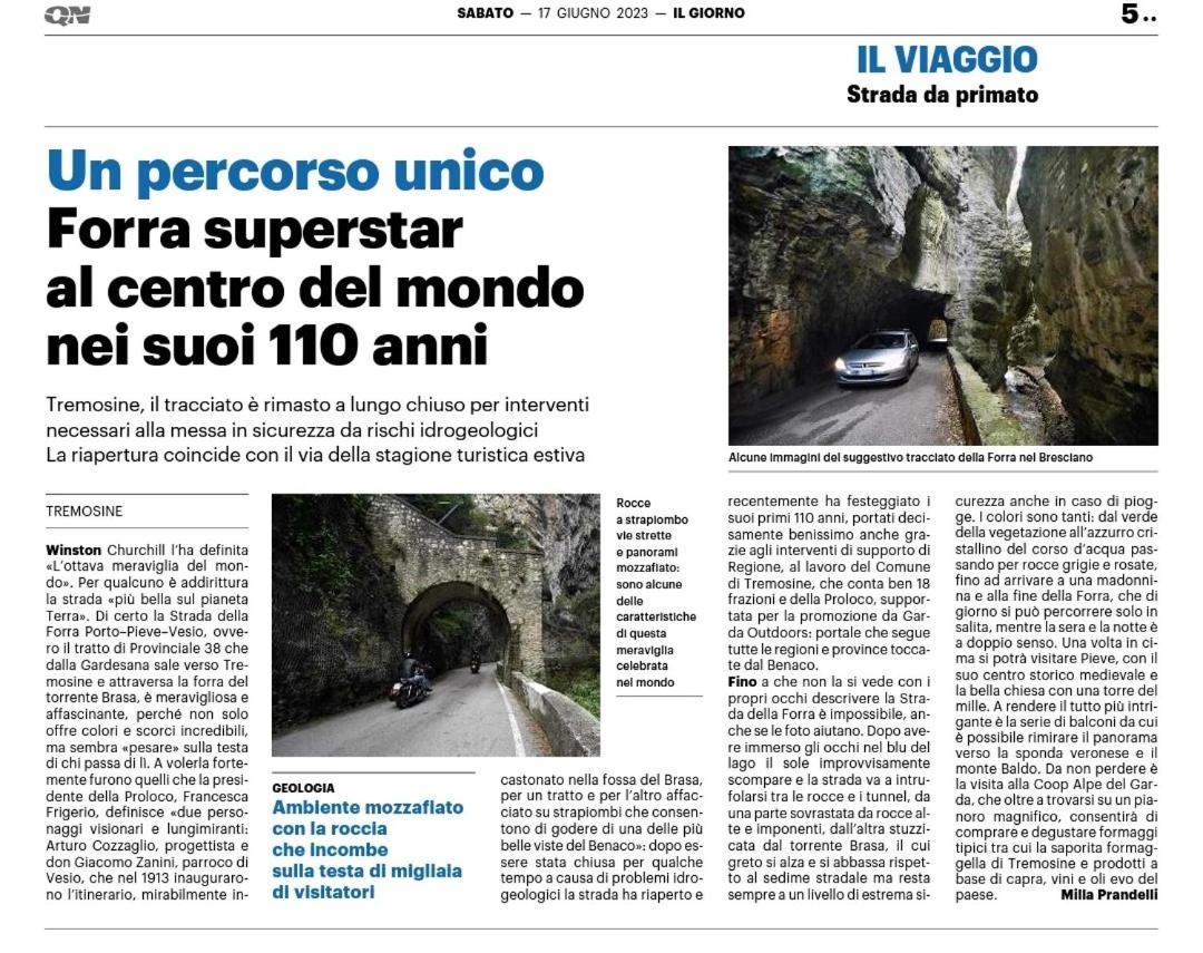 Casa Nel Borgo - Casa Oliva Villa Tremosine Eksteriør bilde